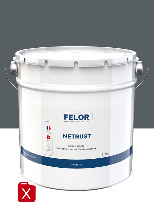 Peinture métal au rouleau/brosse - RAL7015 - NETRUST