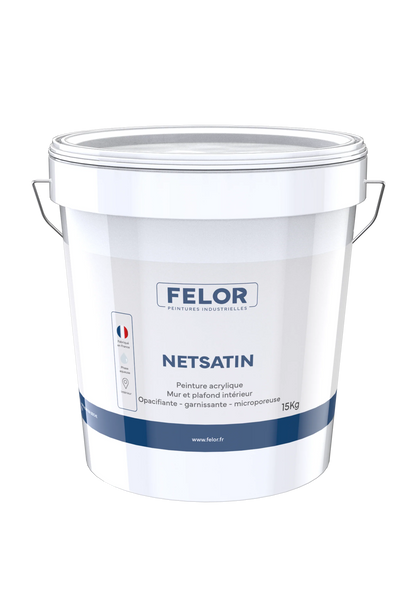 Peinture satin mur intérieur - NETSATIN