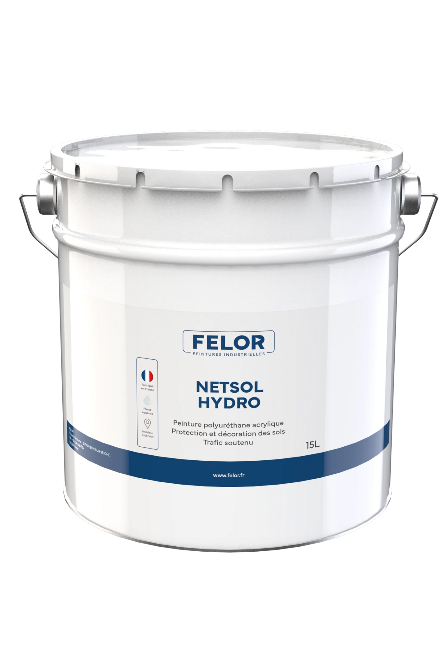 Peinture sol hygiène intérieur & extérieur - trafic soutenu - NETSOLHYDRO