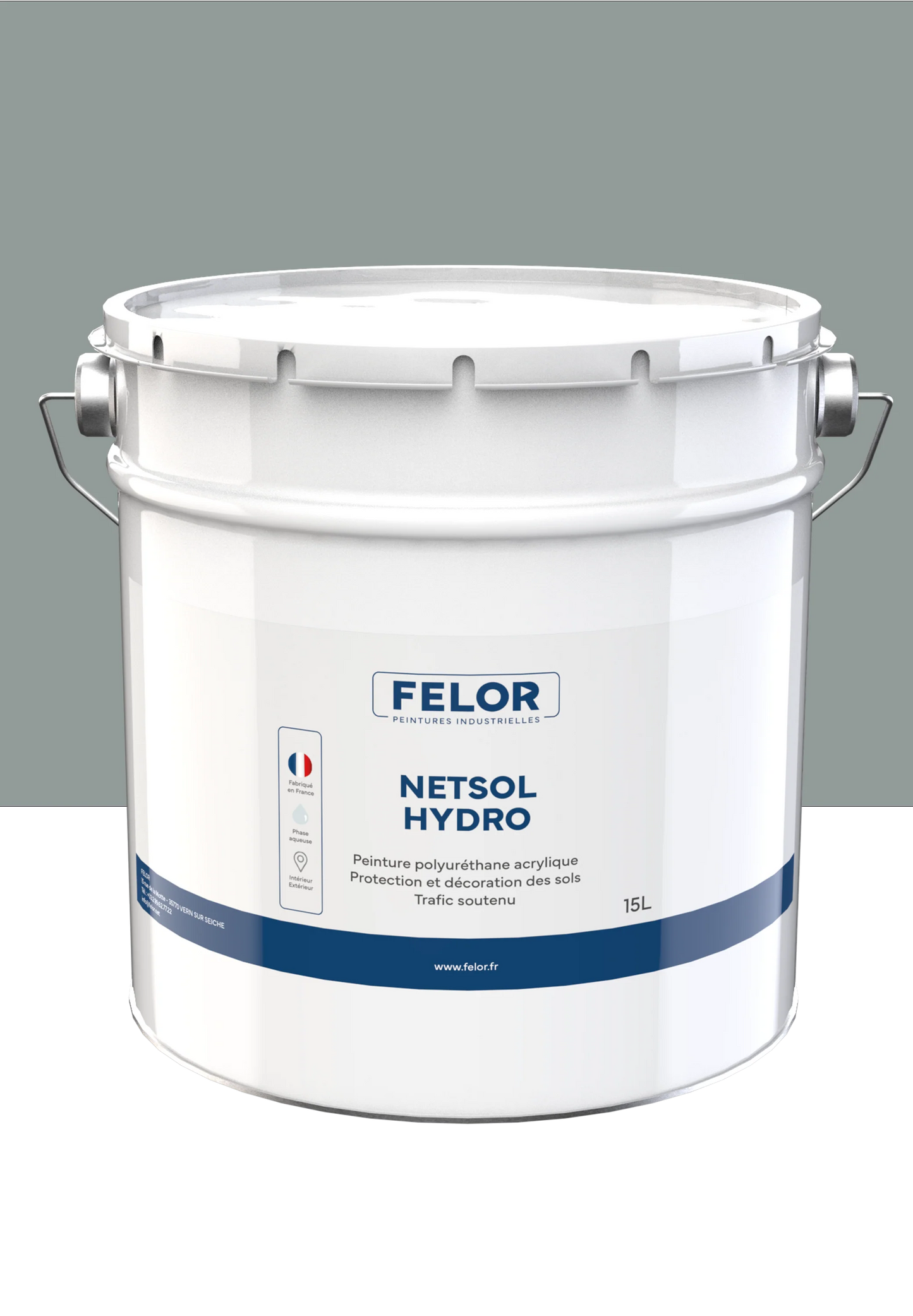 Peinture sol hygiène intérieur & extérieur - trafic soutenu - NETSOLHYDRO