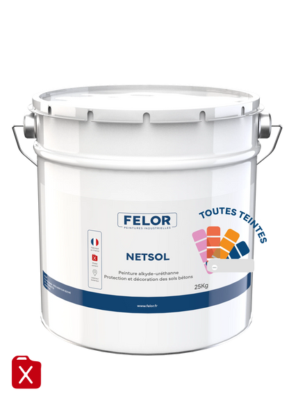 Peinture sol intérieur & extérieur - trafic léger - NETSOL