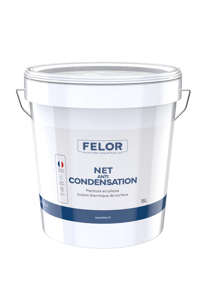 Peinture anti-condensation mur intérieur des pièces humides - NET ANTICONDENSATION