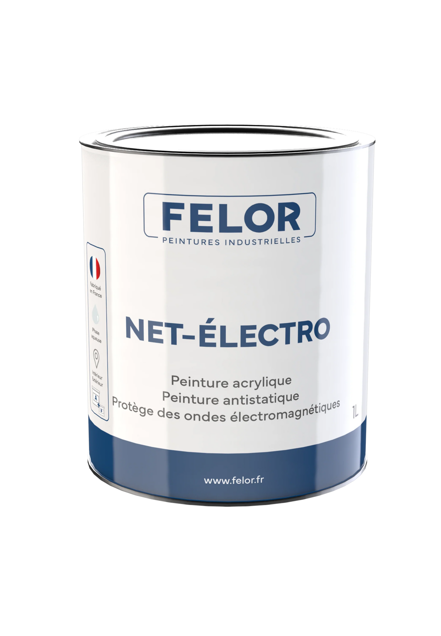 Peinture anti-ondes électromagnétiques pour murs intérieurs - NETELECTRO