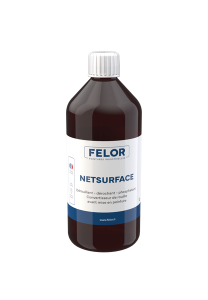 Dérouillant, dérochant avant application d'une peinture métal - NETSURFACE