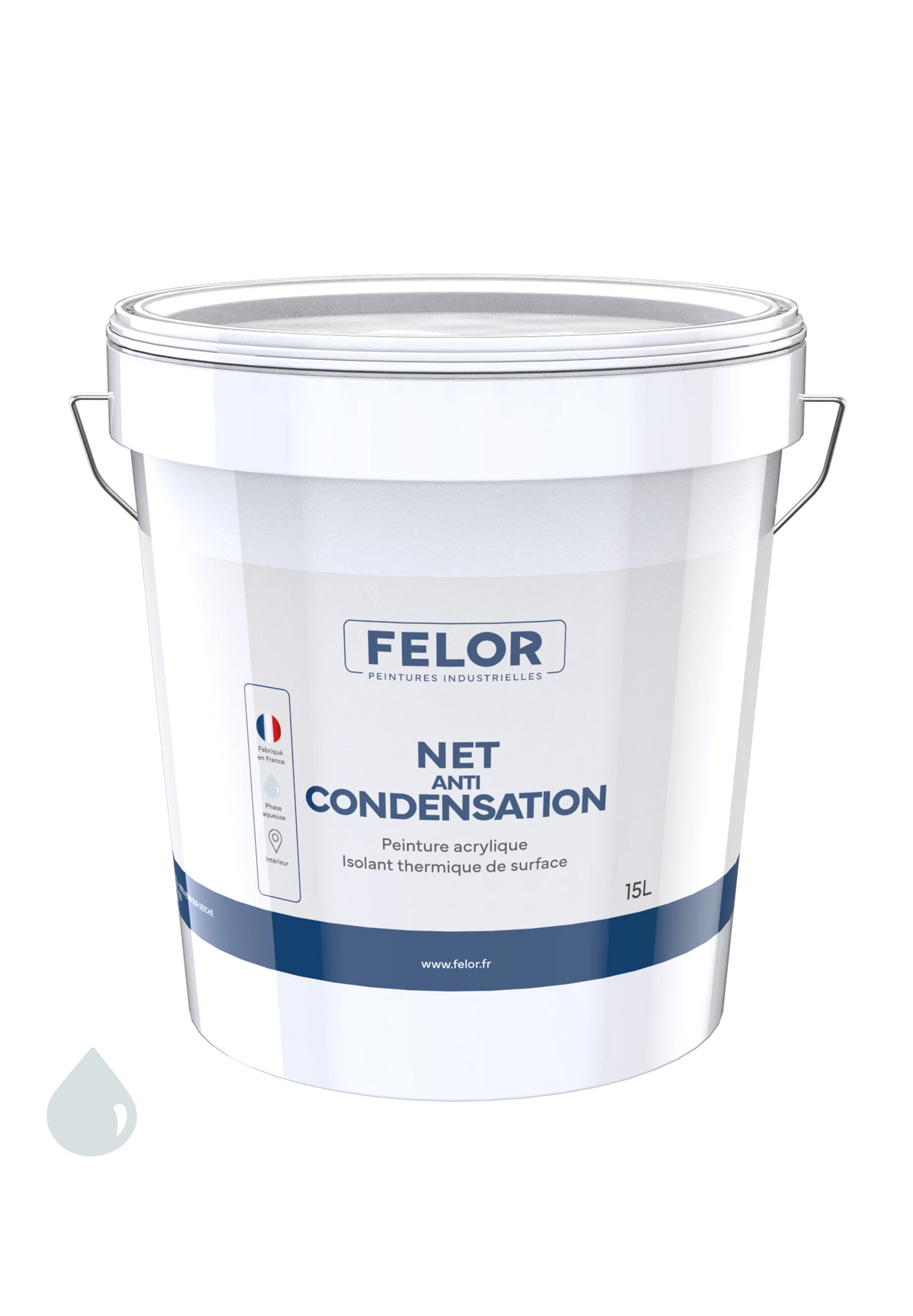 Peinture anti-condensation mur intérieur des pièces humides - NET ANTICONDENSATION