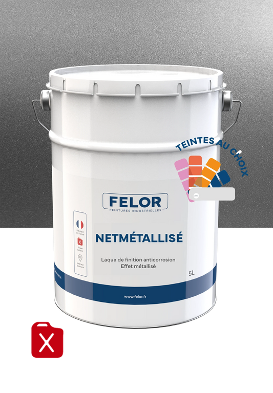 Peinture métal effet métallisé - NETMETALLISE
