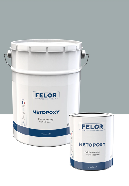 Peinture sol époxy hydro intérieur - trafic intense - NETOPOXY
