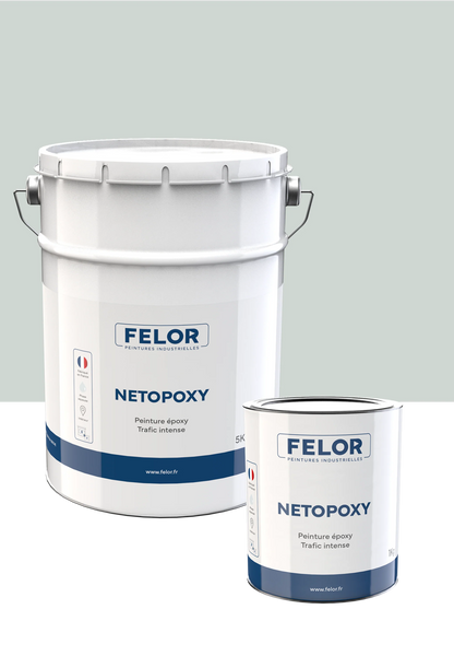 Peinture sol époxy hydro intérieur - trafic intense - NETOPOXY