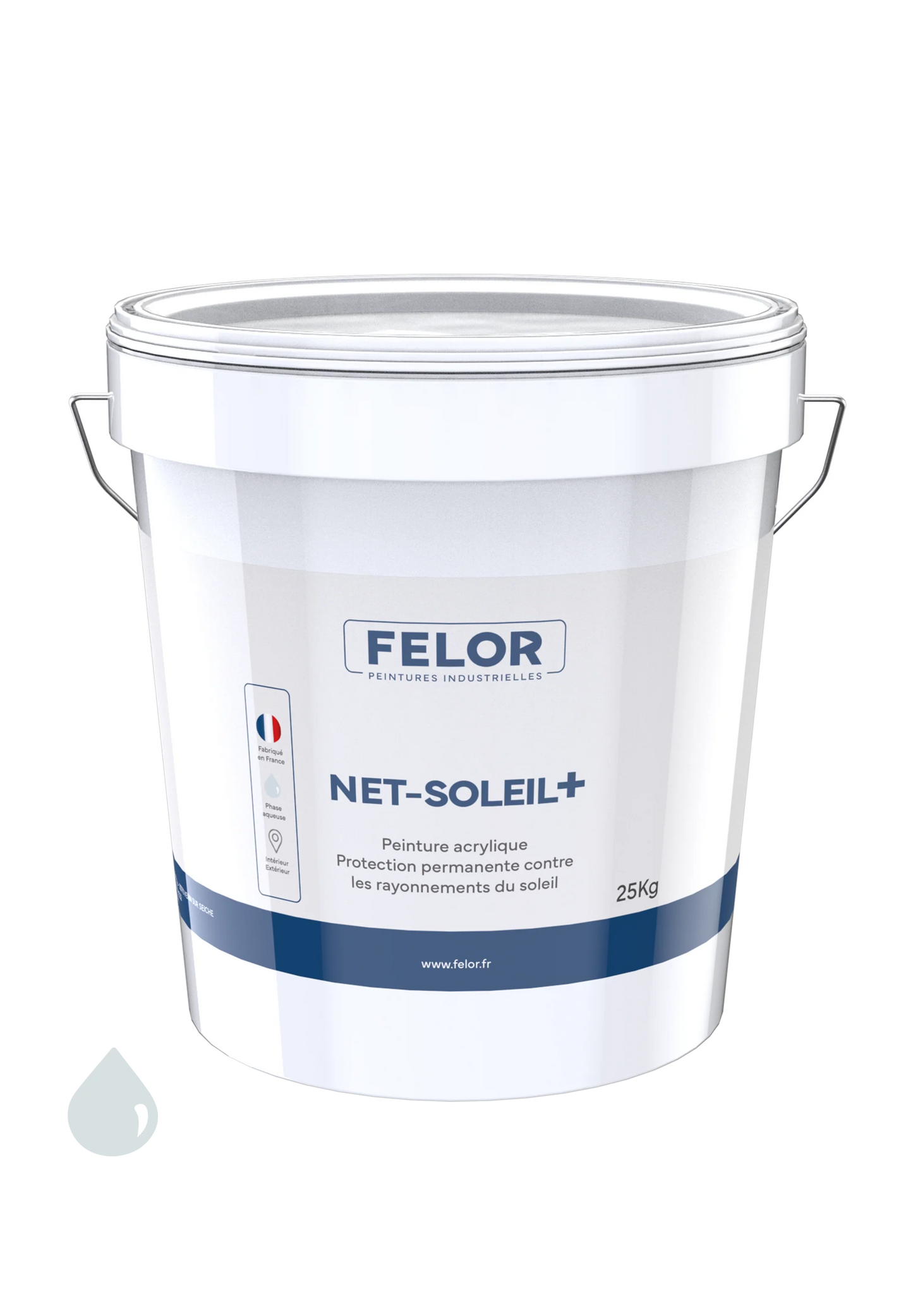 Peinture permanente anti-chaleur pour verrières, vérandas, ateliers - NETSOLEIL +