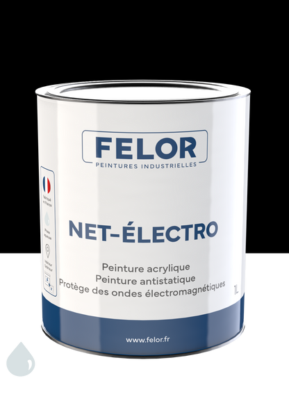 Peinture anti-ondes électromagnétiques pour murs intérieurs - NETELECTRO