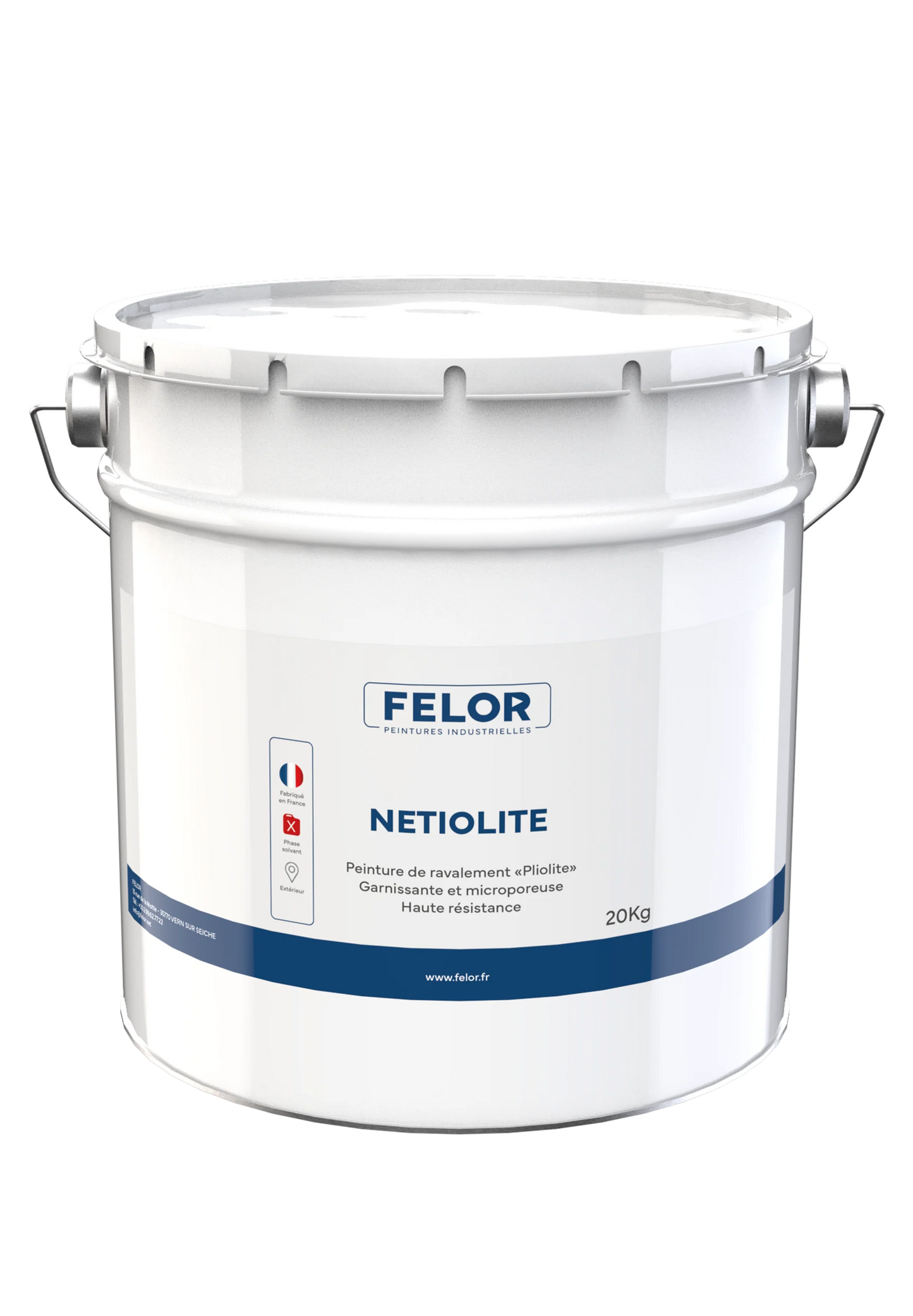Peinture façade D2 à base de Pliolite - NETIOLITE
