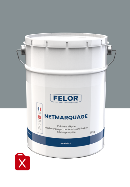 Peinture de signalisation au sol - RAL7046 - NETMARQUAGE