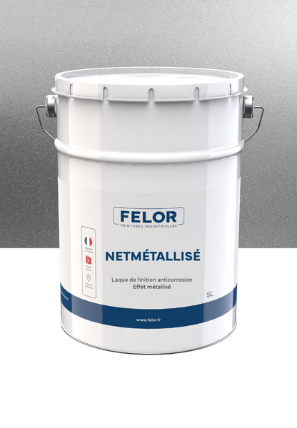 Peinture métal effet métallisé - NETMETALLISE
