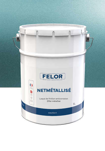 Peinture métal effet métallisé - NETMETALLISE