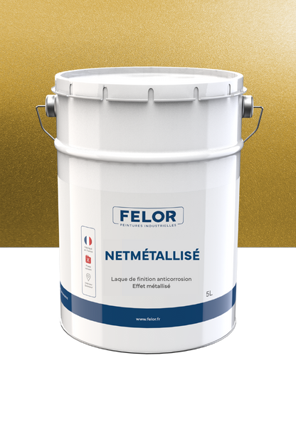 Peinture métal effet métallisé - NETMETALLISE