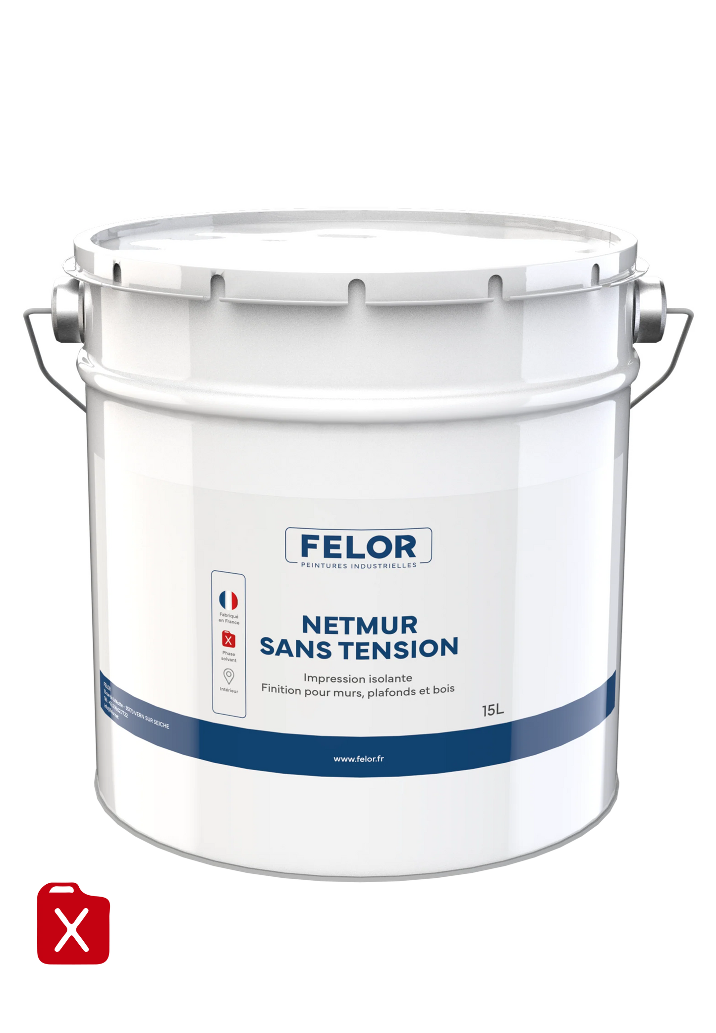 Impression et finition sans tension pour mur et plafond intérieur tachés, gras, brulés - NETMUR SANS TENSION