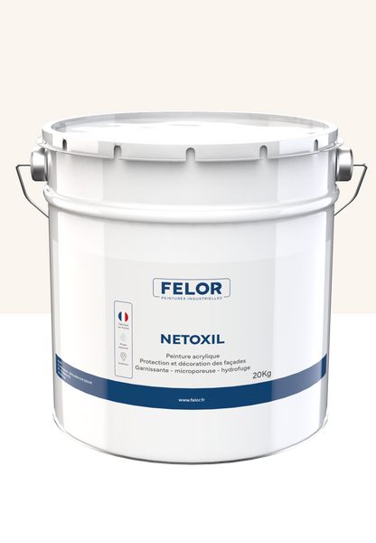 Peinture façade D2 siloxane hydrofuge - NETOXIL