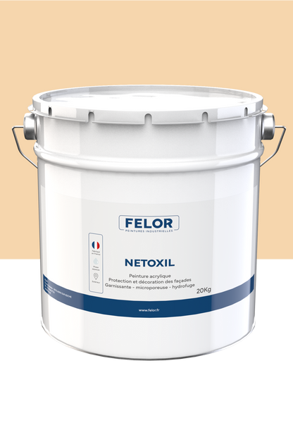 Peinture façade D2 siloxane hydrofuge - NETOXIL