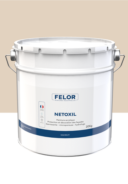 Peinture façade D2 siloxane hydrofuge - NETOXIL
