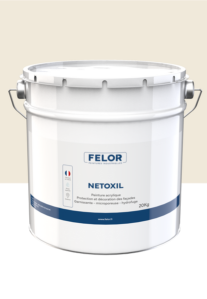 Peinture façade D2 siloxane hydrofuge - NETOXIL