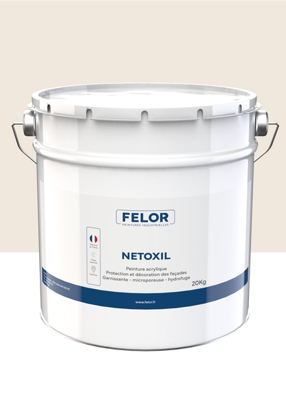 Peinture façade D2 siloxane hydrofuge - NETOXIL