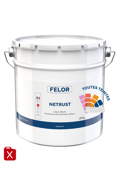 Peinture métal au rouleau/brosse - NETRUST