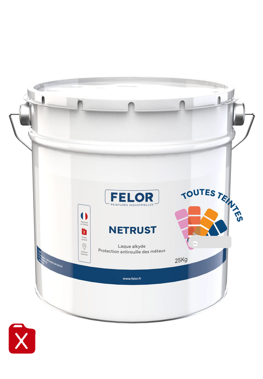 Peinture métal au rouleau/brosse - NETRUST