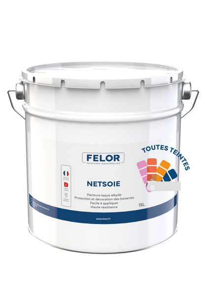 Peinture laque pour boiseries intérieur et extérieur - NETSOIE