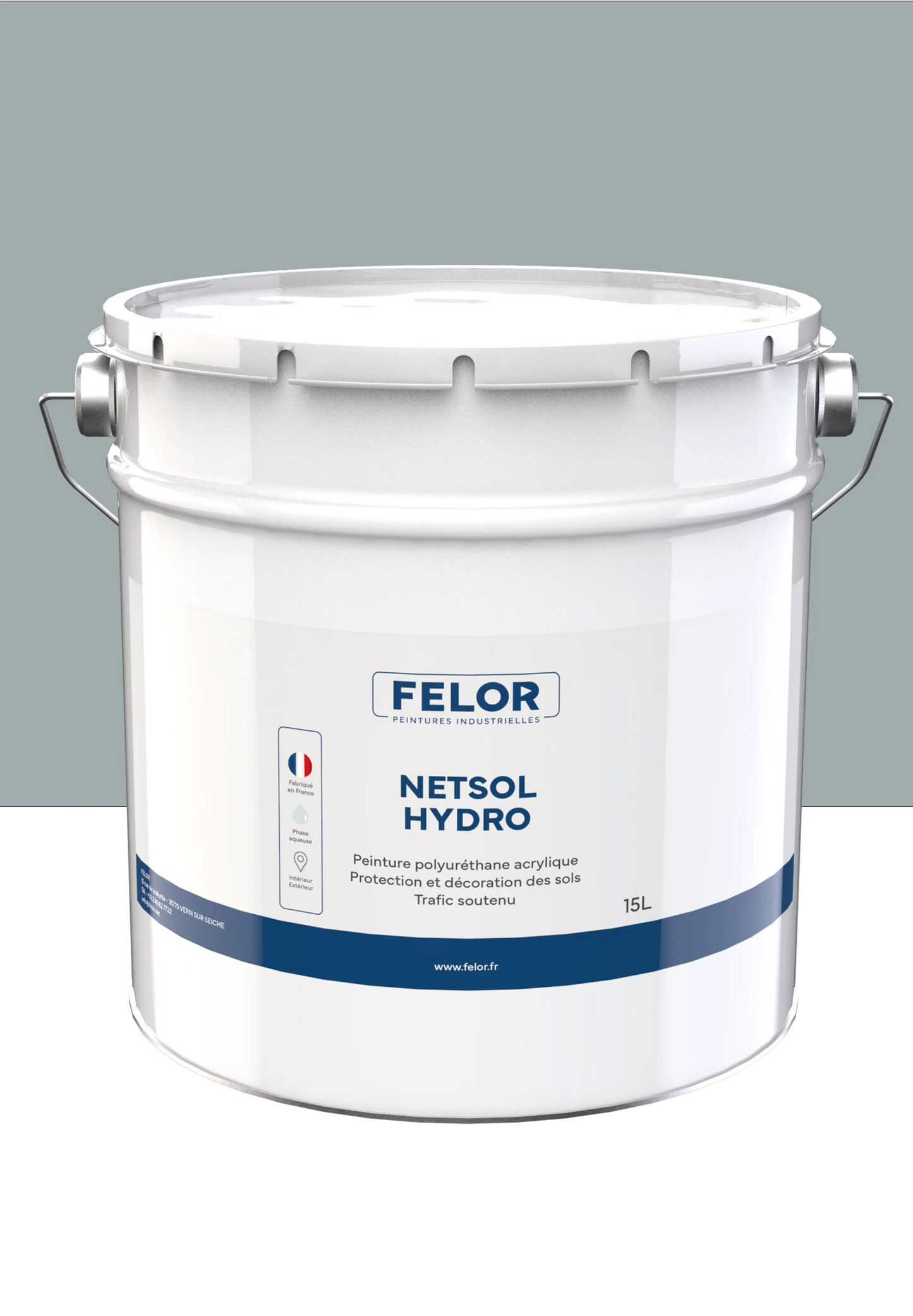 Peinture sol hygiène intérieur & extérieur - trafic soutenu - NETSOLHYDRO
