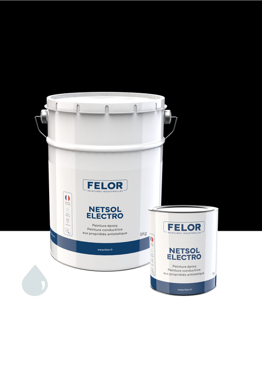 Peinture conductrice et anti-statique pour sols intérieurs - NETSOL ELECTRO