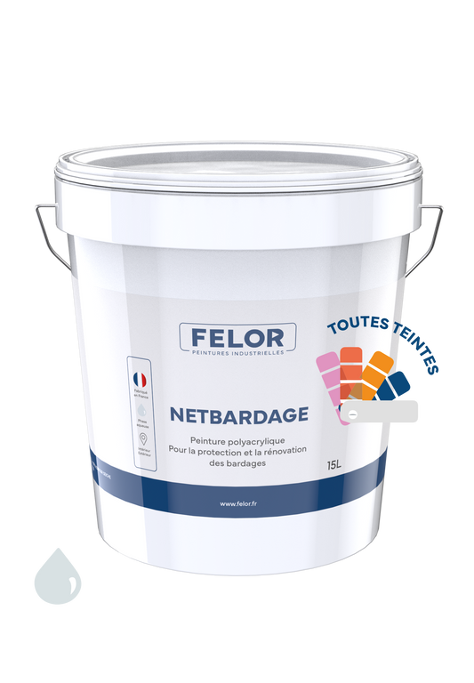 Peinture spéciale bardage - NETBARDAGE HYDRO