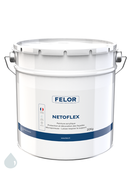 Peinture film semi-épais plastique pour mur faïencé Blanc - NETOFLEX