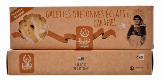 Étui Galettes éclats de caramel 120g - OFFERT