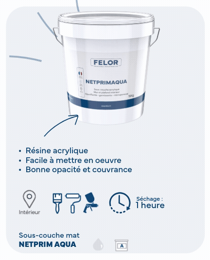 Sous-couche avant finition - NETPRIM-AQUA