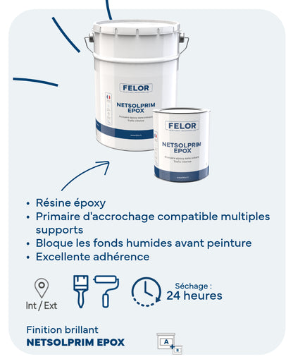 Primaire sol multi supports intérieur & extérieur - NETSOLPRIMEPOX