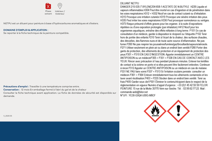 Diluant pour peinture polyuréthane - NETPU