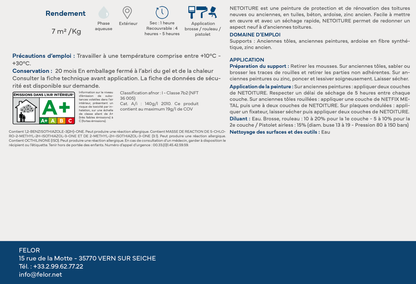 Peinture de protection et la rénovation des toitures - NETOITURE